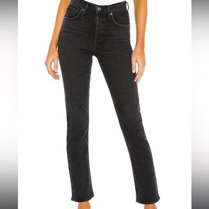Agolde Riley crop jeans